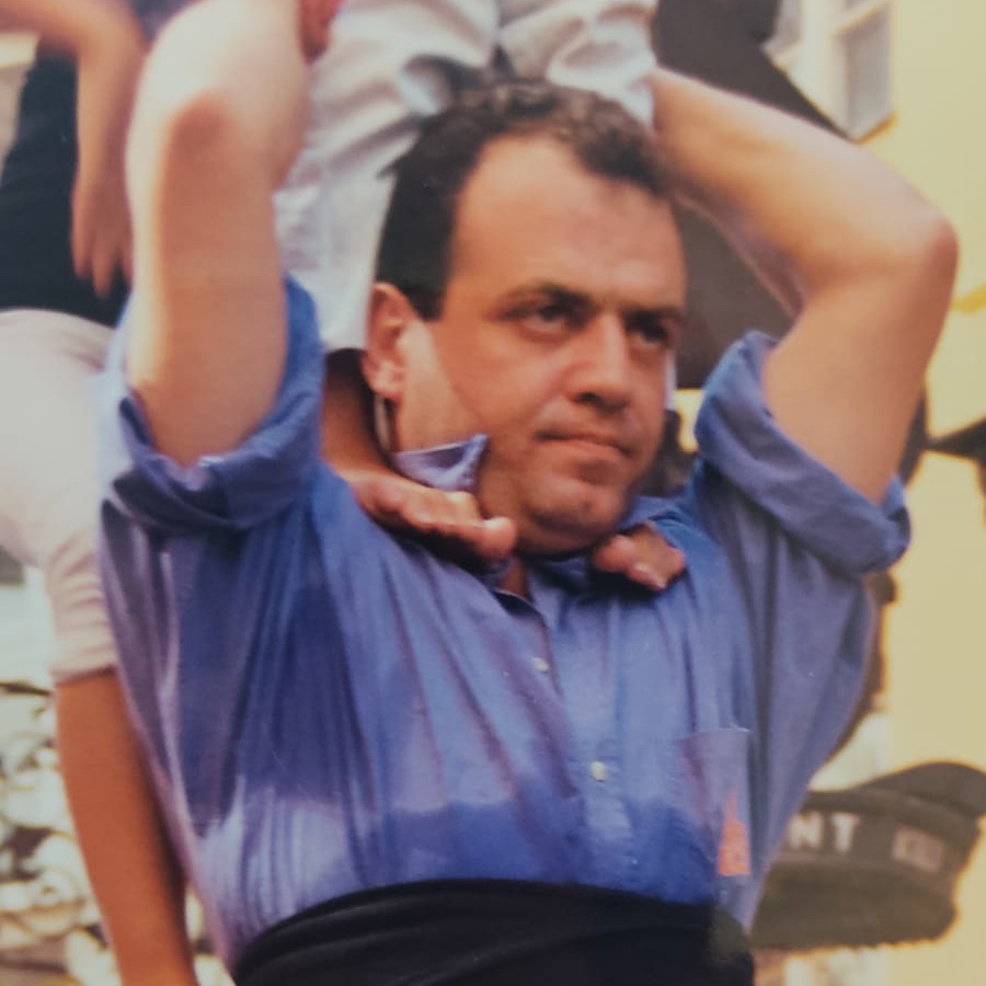 Ramon Grau. Cap de Colla temporada 2003.