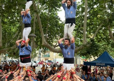 Pilars de 5. Colles de l'Eix. Salt, 8/6/24