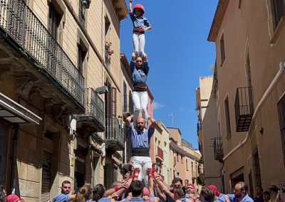 Pilar de 4 caminat. Aniversari Capgrossos. Mataró, 2/6/24