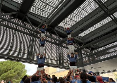 Pilars d'entrada. Diada de Sant Pere. Figueres, 30/6/24