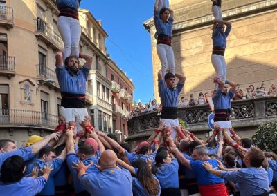 Pilars de 4 d'entrada. Festes del Tura, Olot, 7/9/24