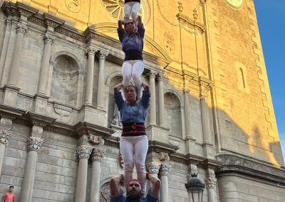 Pilar de 6. Festes del Tura, Olot, 7/9/24