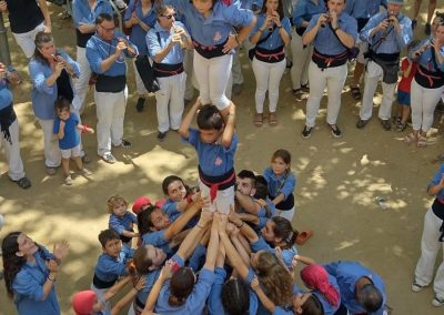 Pilar de canalla. Festa Major de Salt. 28/7/24