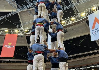 5 de 8, XXIX Concurs de castells. Tarragona, 15/9/24